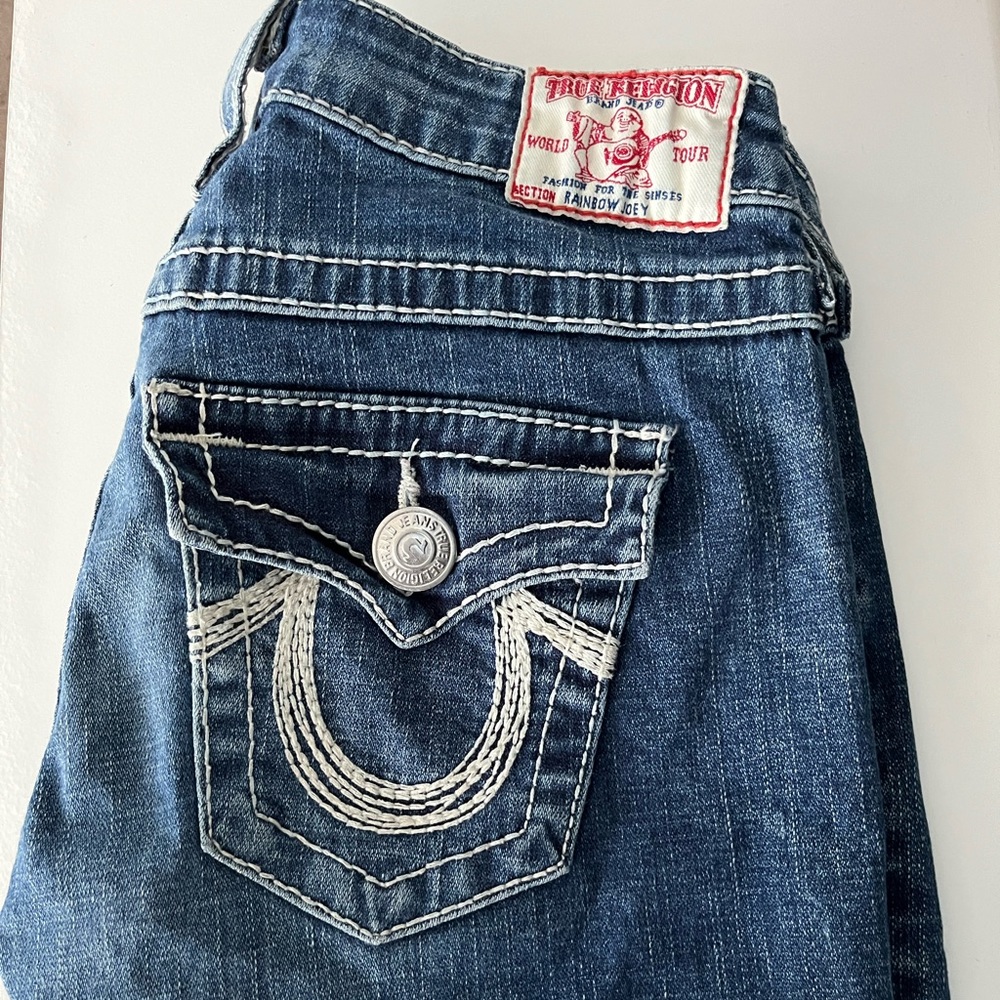 RARE Vintage True Religion flare jeans